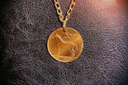 1998 20p Irish Punt Coin Necklace