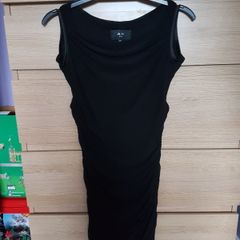 Ax paris off shoulder Top/ mini dress black size fits 6-8-10