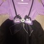 Cute purple and black monster dress Image 2