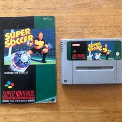 SNES Super Soccer Game