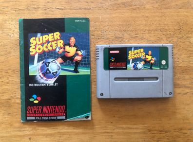 SNES Super Soccer Game
