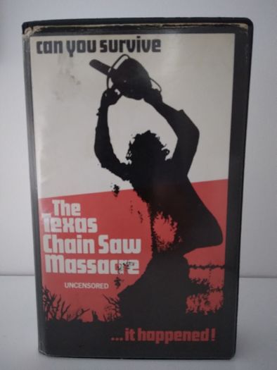The Texas Chain Saw Massacre Pre Cert Iver Film Services UK FF 30 No.22 Uncensored