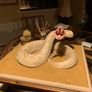 Stuffed diamond back rattle snake Image 4