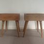 Wooden bedside tables Excellent Condition Image 4