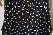 Wallis petite polka dot blouse