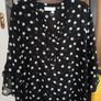 Wallis petite polka dot blouse Image 4