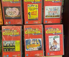 CARRY ON VHS VIDEOS Thirty two in total Five Euro Each