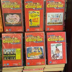 CARRY ON VHS VIDEOS Thirty two in total Five Euro Each