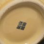 Chinese imperial yellow ceramic vase with incised lotus flower motif Image 2