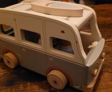 Little dutch wooden campervan
