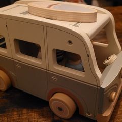 Little dutch wooden campervan