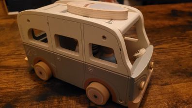 Little dutch wooden campervan