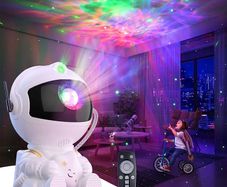 Galaxy Projector Starry Night Light Projector, Astronaut Light Projector with Nebula,Timer and Remote Control, USB Powered (FREE SHIPPING)