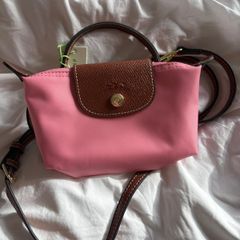 Longchamp mini / pink / new