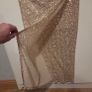 Gold sequin skirt, size 12 Image 4