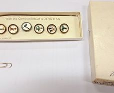 Guinness Vintage Promotional Waistcoat Buttons