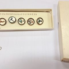 Guinness Vintage Promotional Waistcoat Buttons