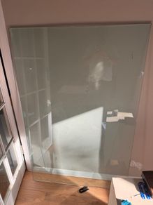 Free pane of glass