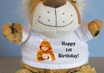 Personalised Tiger Plush Toy