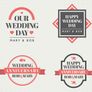Personalised Wedding Stickers Labels Image 9