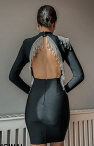 Luxury Dress with silver embelishments