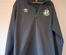 Shamrock Rovers Drill Top. Not A Jersey. Official Umbro SRFC Mens Half Zip Drill Top. Collect In Dublin Or Receive Via Post.