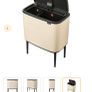 Barbantia bin Bo touch bin 11+23 litre Image 2