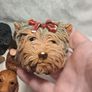 10 X 1950's Bosson's Chalkware Dog Heads Image 5