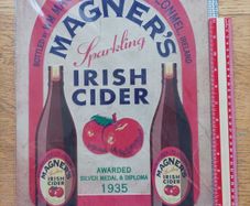 Magners Cider tin advertising