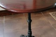 Cast Iron Solid Wood Table