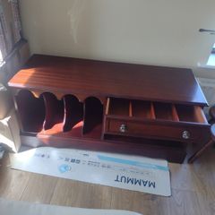 Mahogany TV stand