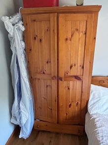 Solid pine Wardrobe