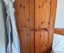 Solid pine Wardrobe