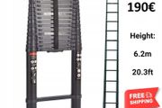 Portable Telescopic Ladder 6.2m 20.3ft