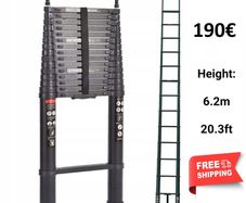 Portable Telescopic Ladder 6.2m 20.3ft