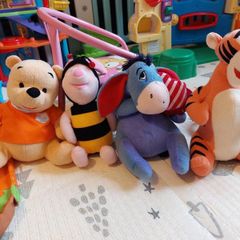 Winnie the Pooh Piglet Eeyore Tigger Soft Toys
