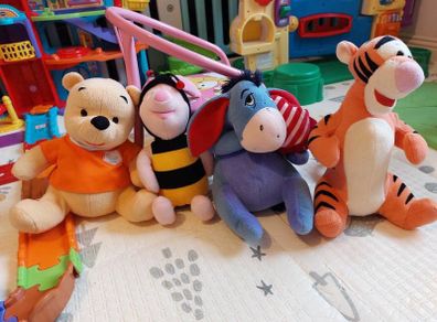 Winnie the Pooh Piglet Eeyore Tigger Soft Toys