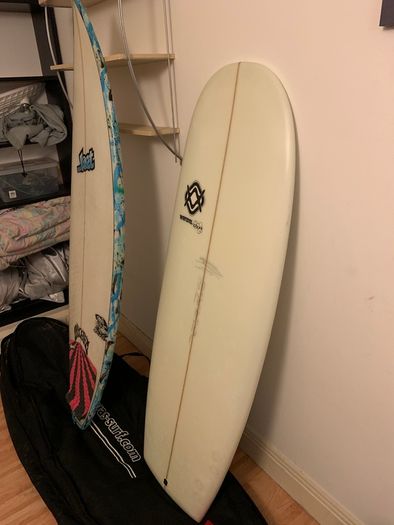 Surfboard - twin fin mini simmons