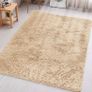 Rugs Living Room - Grey Area Rugs for Bedroom Anti Slip - Modern Super Soft Thick Pile Small Fluffy Shaggy Rug Non Shedding Image 5