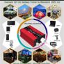 600w max Pure Sine Wave Inverter 12V DC to AC 220V  Voltage Transformer Power Socket Converter Image 8