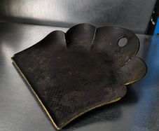 Antique Victorian Papier-Mache Crumb Tray