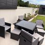 Outdoor Rattan Garden Dining Image 4