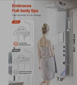 Shower Panel Tower System