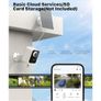 PEEIPM Security Cameras Wireless Outdoor with Battery, Solar Cameras for Home Security Outside, Otudoor Camera with Color Night Vision, AI Detection, 2-Way Talk, IP66 Waterproof, SD Card/Cloud Storage Image 8