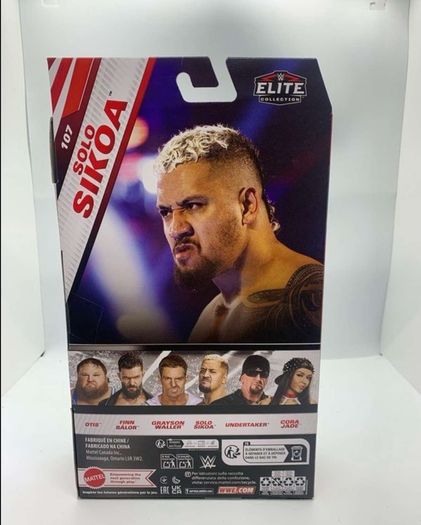 wwe elite series 107 Solo Sikoa action figure