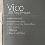 Vico LED Ring Pendant Ceiling Light Woodies Home Image 4