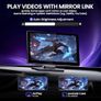 9.0 Wireless Carplay Screen for Car with 4K Dash Cam & 1080P Backup Camera, Touchscreen Car Stereo with Carplay & Android Auto, GPS Navigation, Mirror Link, Voice Control Image 7