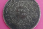 Colombia 1849 2 Reales 90% Silver Coin