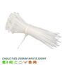 Heavy Duty White Cable Ties 450mm  White 100pk Image 4