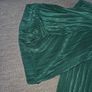 Zara green plisse palazzo pants uk10 Image 2